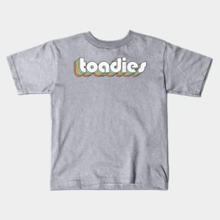 Toadies / Rainbow Vintage Kids T-Shirt